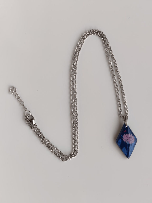 Collier Thalie losange 